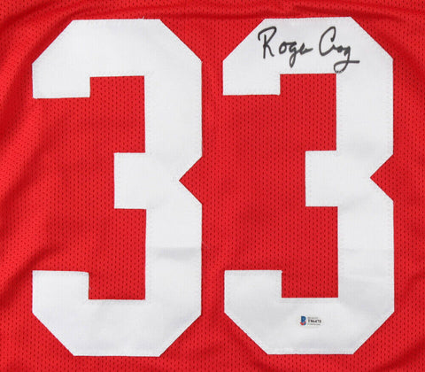 Roger Craig Signed 49ers Jersey (Beckett Holo) 3xSuper Bowl Champ 4xPro Bowl RB