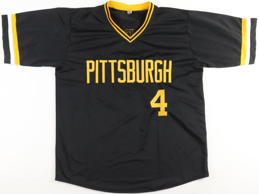 Dale Berra Signed Pittsburgh Pirates Jersey (Beckett) 1979 World Series Champ 3B