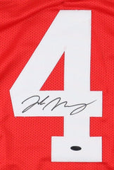 Jake Moody Signed San Francisco 49ers Jersey (Playball Ink) Ex Michigan Kicker