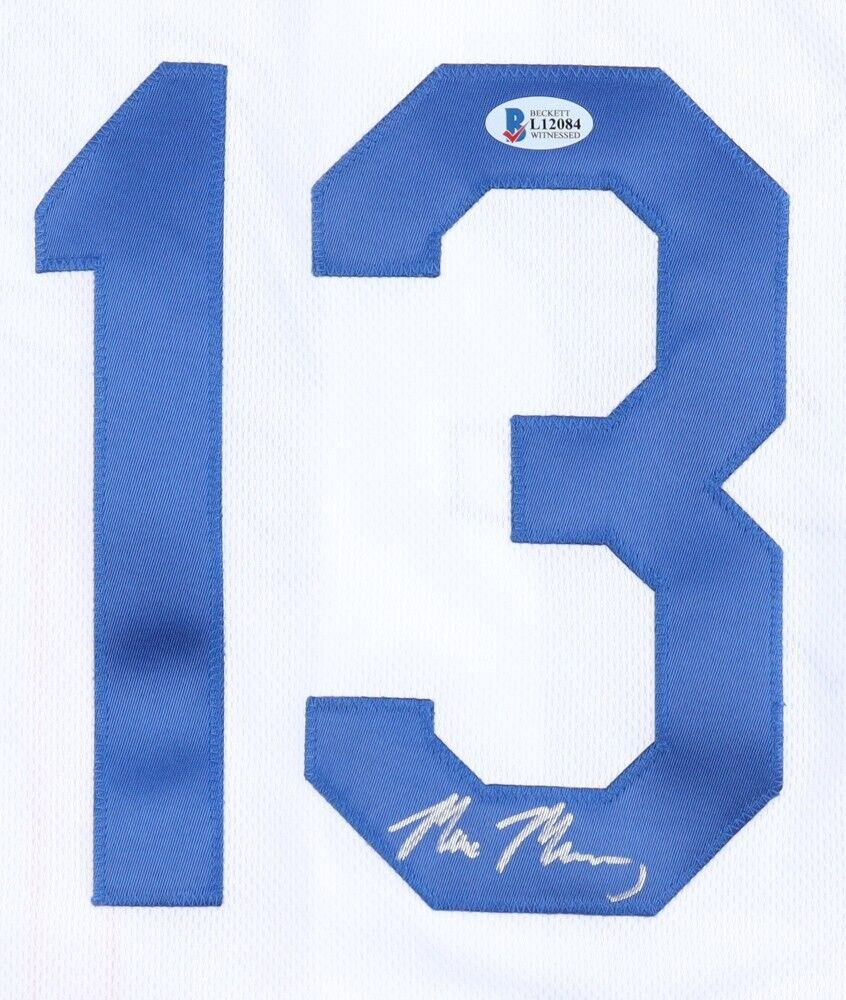 Max Muncy Authentic Autographed Los Angeles Dodgers Jersey