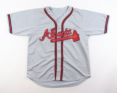 Gary Sheffield Signed Atlanta Braves Jersey (JSA) 500 Home Run Club & 9xAll Star