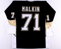 Evgeni Malkin  Unsigned Penguins On-Ice Style Custom Stitched Jersey (Size XL)