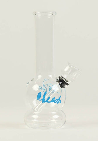 Tommy Chong & Cheech Marin Signed Chech & Chong 6 Inch Glass Bong (JSA COA)
