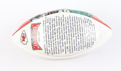 Marcus Allen Kansas City Chiefs L.E. Hall of Fame Commemorative NFL Football