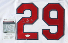 Vince Coleman Signed St. Louis Cardinals Jersey (JSA COA)Rookie of the Year 1985