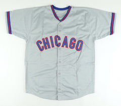 Billy Williams Signed Career Highlight Stat Jersey Inscribed H.O.F. '87  JSA COA