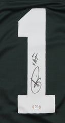 Andre Rison Signed Michigan State Spartan Jersey (PSA) Falcons /Packers Receiver