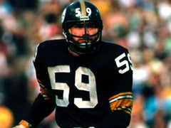 Jack Ham Signed Pittsburgh Steelers Jersey Inscribed "HOF 88" (JSA) Linebacker