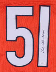 Dick Butkus Signed Chicago Bears Orange Jersey (JSA) 8×Pro Bowl (1965–1972) L.B