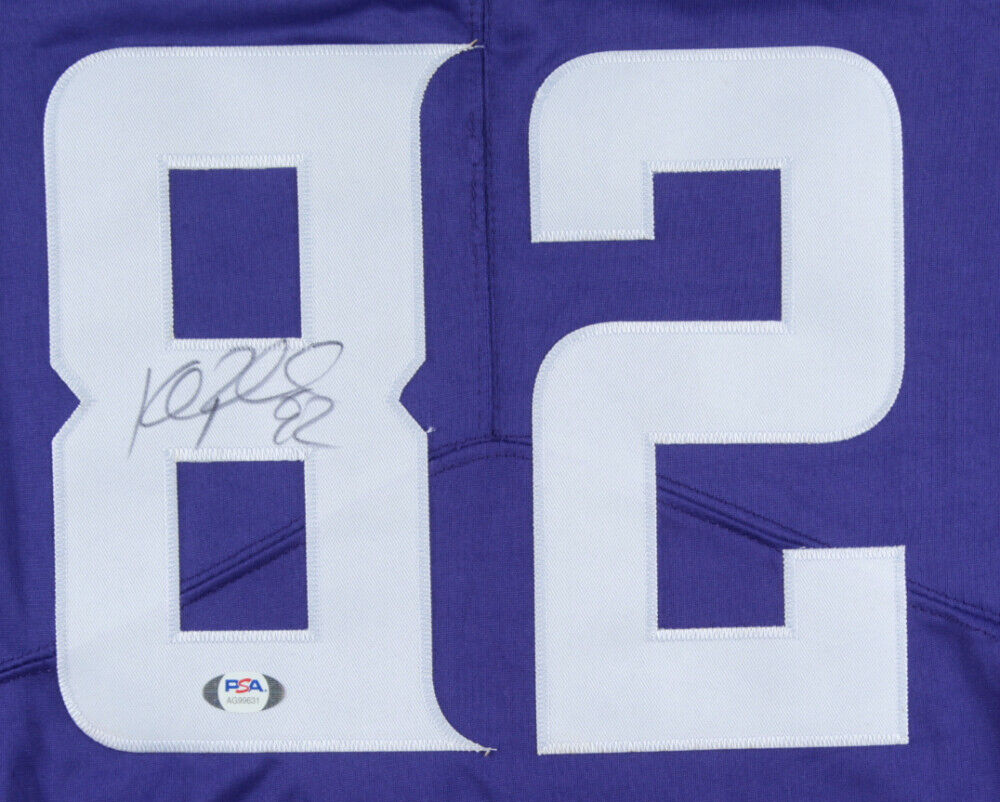 Kyle Rudolph Signed Vikings Color Rush Jersey (Beckett COA