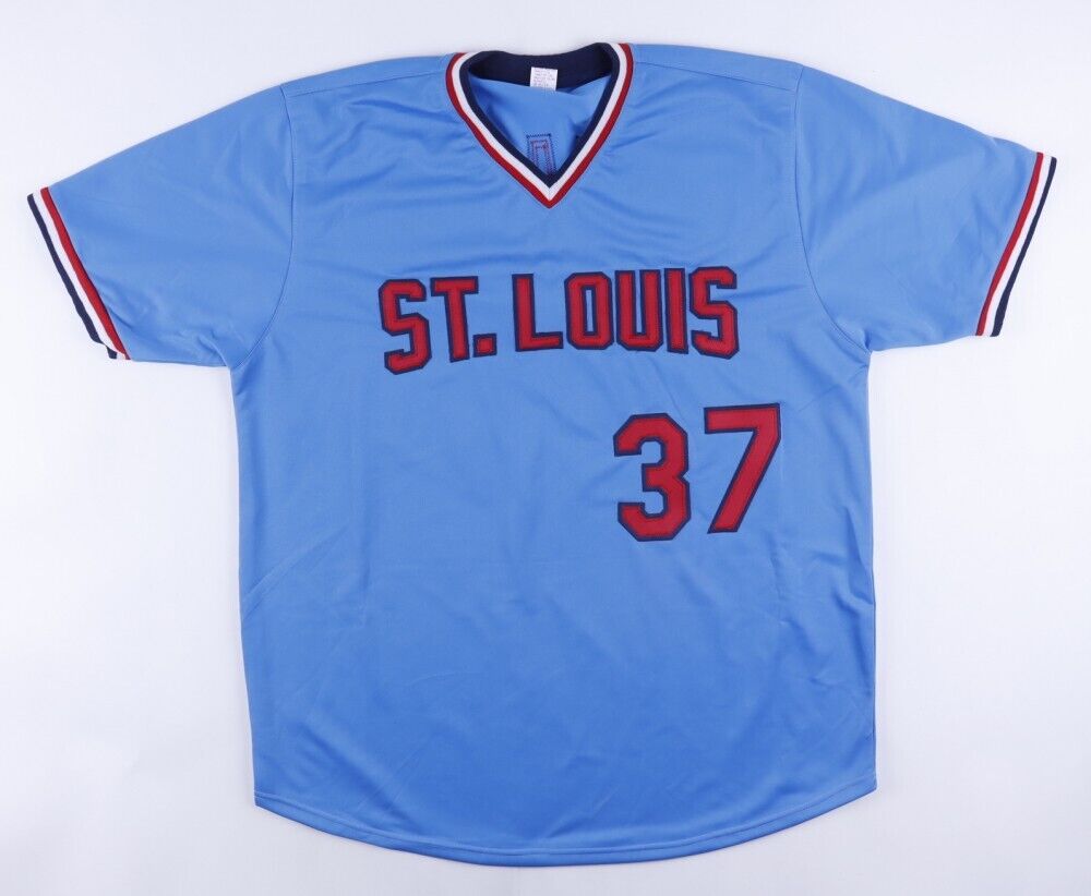 Keith Hernandez Signed St Louis Cardinals Throwback Powder Blue Jersey –