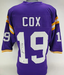 Jabril Cox Signed North Dakota State Bison Jersey (Beckett) Dallas Cowboys L.B.