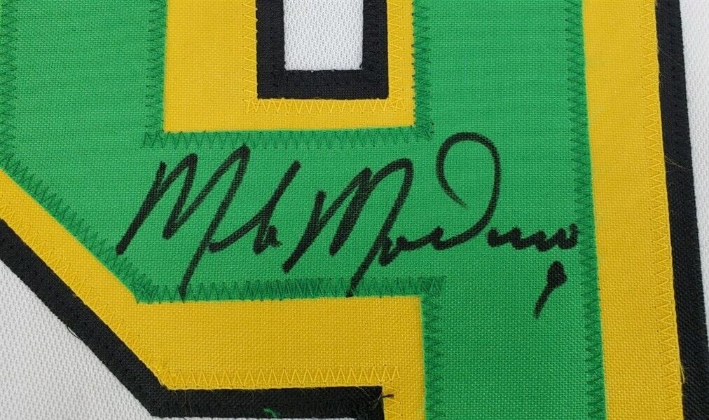 Mike Modano Autographed Minnesota North Stars Jersey