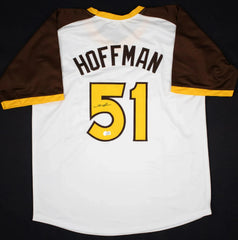 Trevor Hoffman Signed Padres Jersey (Beckett) San Diego R P (1993-2008) HOF 2018