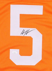 Hendon Hooker Signed Tennessee Volunteers Jersey / JSA COA / Senior Quarterback