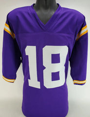 BJ Ojulari “Geaux Tigers” Signed LSU Tigers Purple Jersey (JSA COA) Cardinals LB