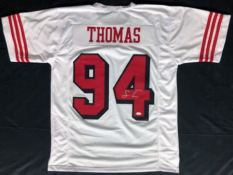 Solomon Thomas Signed 49ers Jersey (JSA COA) 2017 #3 Overall Pick NFL Draft D.E