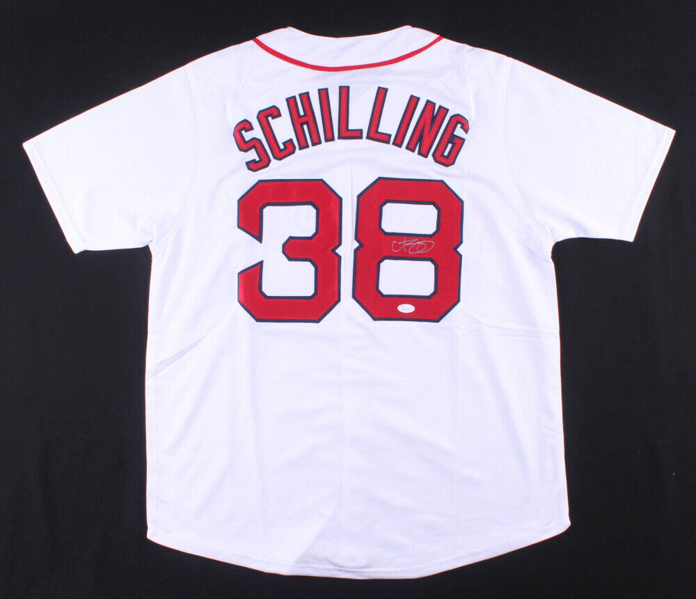 Curt Schilling Signed 2001 World Series Authentic Jersey MVP