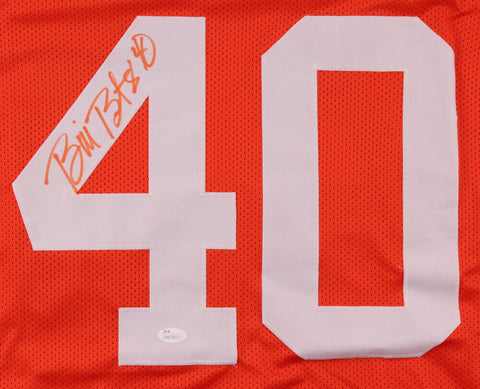 Bill Bates Signed Tennessee Volunteers Jersey (Fiterman) Cowboys D,B (1983–1997)