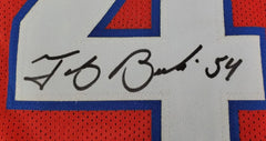Tedy Bruschi Signed New England Patriots Jersey (Beckett) 3×Super Bowl Champions