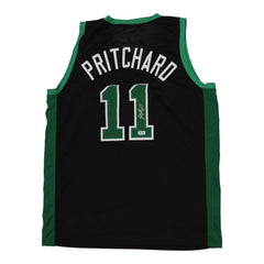 Payton Pritchard Signed Boston Celtic Black Jersey (Beckett) 2020 1st Round Pick