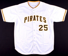 Gregory Polanco Signed Pittsburgh Pirates Jersey Inscribed "El Coffee" (JSA COA)