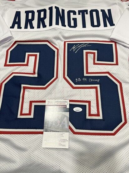Kyle Arrington Signed Patriots Jersey (JSA COA) Super Bowl XLIX