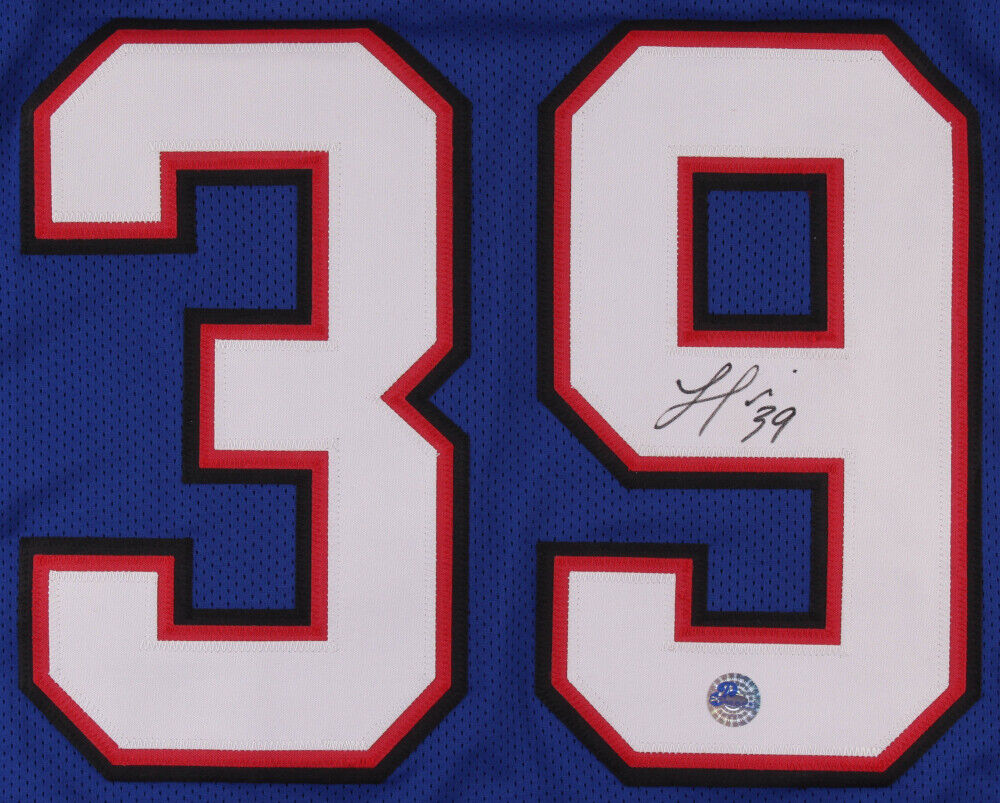 Levi Wallace Signed Buffalo Bills Jersey (Pro Player Holo) Former Alab –