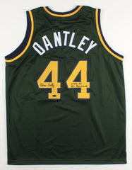 Adrian Dantley Signed Notre Dame Fighting Irish Jersey Ins"1975-76 All American"