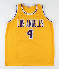 Byron Scott Signed Los Angeles Lakers Jersey Inscribed "Showtime" (Beckett COA)