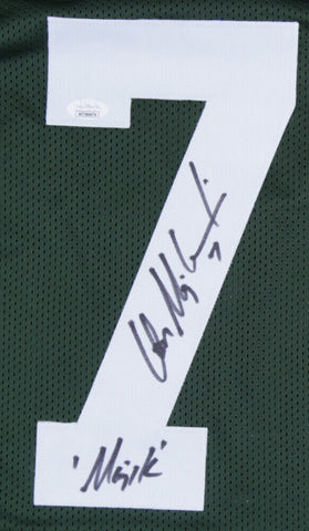 Don Majkowski Signed Green Bay Packers Jersey Inscribed "Magik" (JSA COA) Q,B,