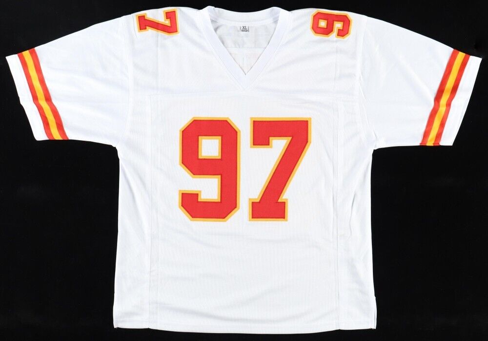 Felix Anudike-Uzomah Signed Kansas City Chiefs Jersey (Beckett) 2023 1st Rnd Pk.