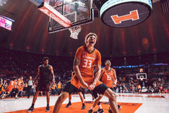 Coleman Hawkins Signed Illinois Fighting Illini Jersey (PSA) 2023 Senior Forward