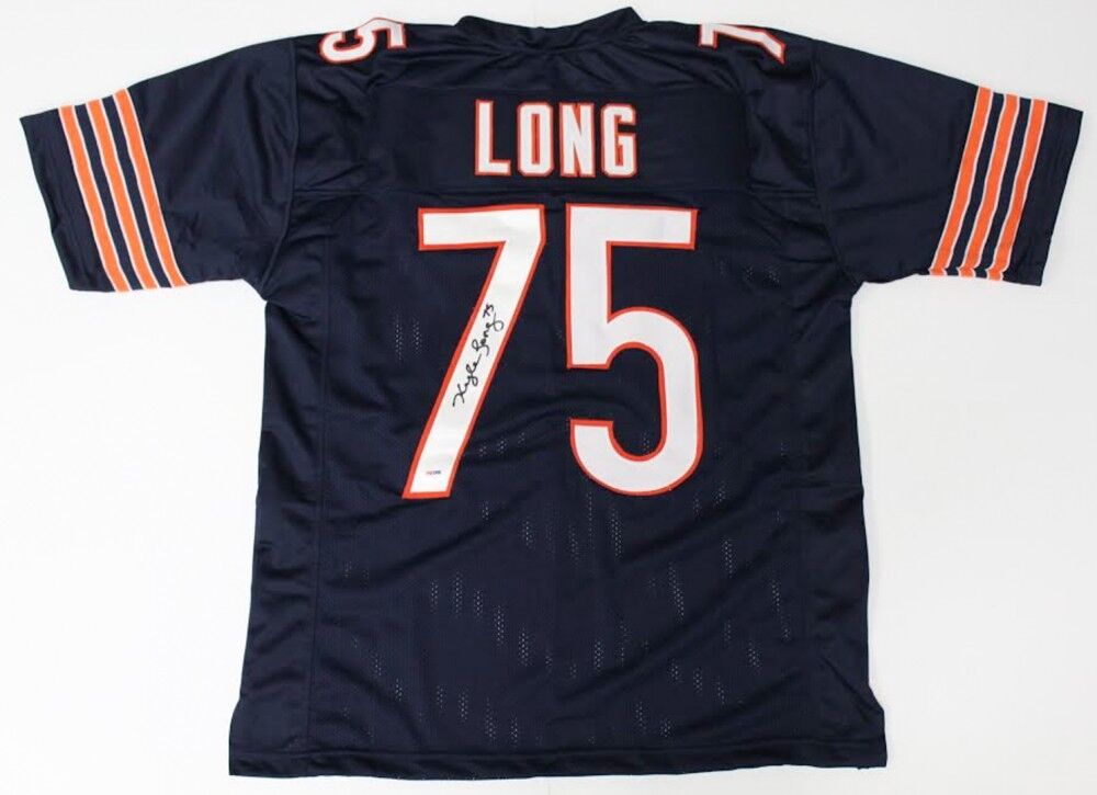 Kyle Long Signed Chicago Bears Jersey (PSA COA) 3× Pro Bowl Guard (2013–2015)