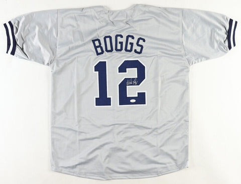 Wade Boggs New York Yankees Signed Jersey (JSA COA) 1996 World Series Champion