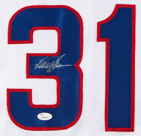 Davey Johnson Signed 1978 Chicago Cubs Jersey (JSA COA)2nd Baseman / 86 Mets Mgr