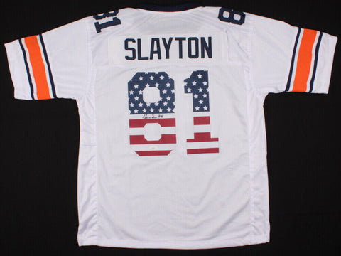 Darius Slayton Signed Auburn Tigers Stars & Stripes Jersey (JSA COA) N.Y. Giants