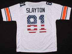 Darius Slayton Signed Auburn Tigers Stars & Stripes Jersey (JSA COA) N.Y. Giants