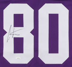 Cris Carter Signed Minnesota Vikings Jersey (JSA COA) All He Does is Catch TD's