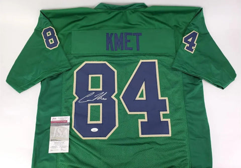 Cole Kmet Signed Notre Dame Fighting Irish Jersey (JSA COA) Chicago Bears T End