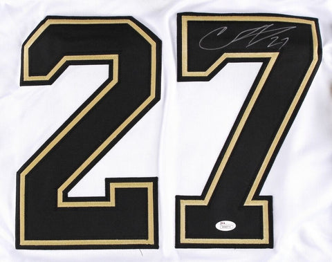 Craig Adams Signed Pittsburgh Penguins White Jersey (JSA)
