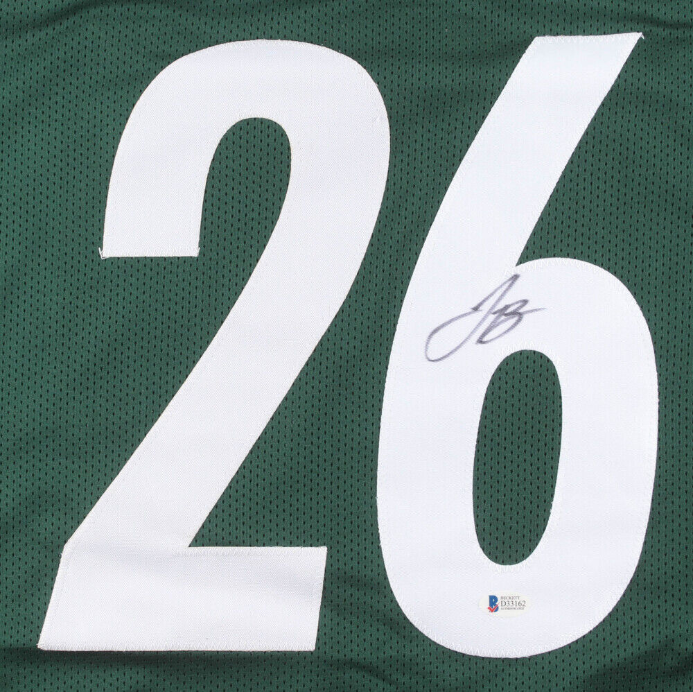 Le'Veon Bell Signed New York Jets Jersey (Beckett COA) 2×Pro Bowl (2014,2016) RB
