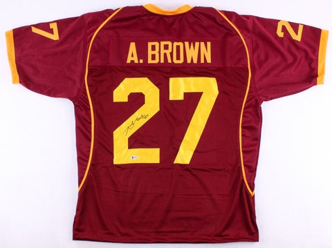 Antonio Brown Signed Central Michigan Chippewas Jersey (Beckett) Seelers W.R.