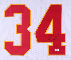 Carlos Hyde Signed Kansas City Chiefs Jersey (PSA) Former Ohio State Buckeyes RB