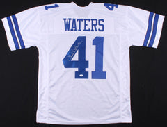 Charlie Waters Signed Dallas Cowboys Jersey (JSA COA)  3xPro Bowl Defensive Back