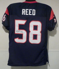Brooks Reed Signed Houston Texans Jersey (JSA) Defensive End / Atlanta Falcons