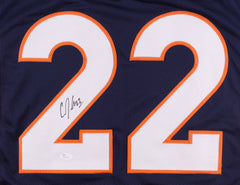 C J. Anderson Signed Broncos Jersey (JSA COA) Super Bowl L Champion Running Back