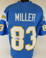 Anthony Miller Signed Chargers Jersey Inscribed "5x Pro" (JSA COA) Wide Receiver