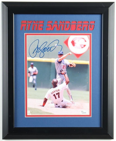 Ryne Sandberg Autographed Signed Hall Of Fame Jersey (JSA COA) Chicago Cub  All Star 2Nd Base