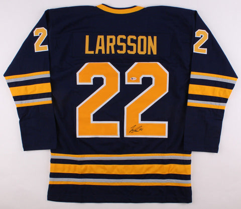 Johan Larsson Signed Sabres Jersey (Beckett COA) Playing career 2010–present